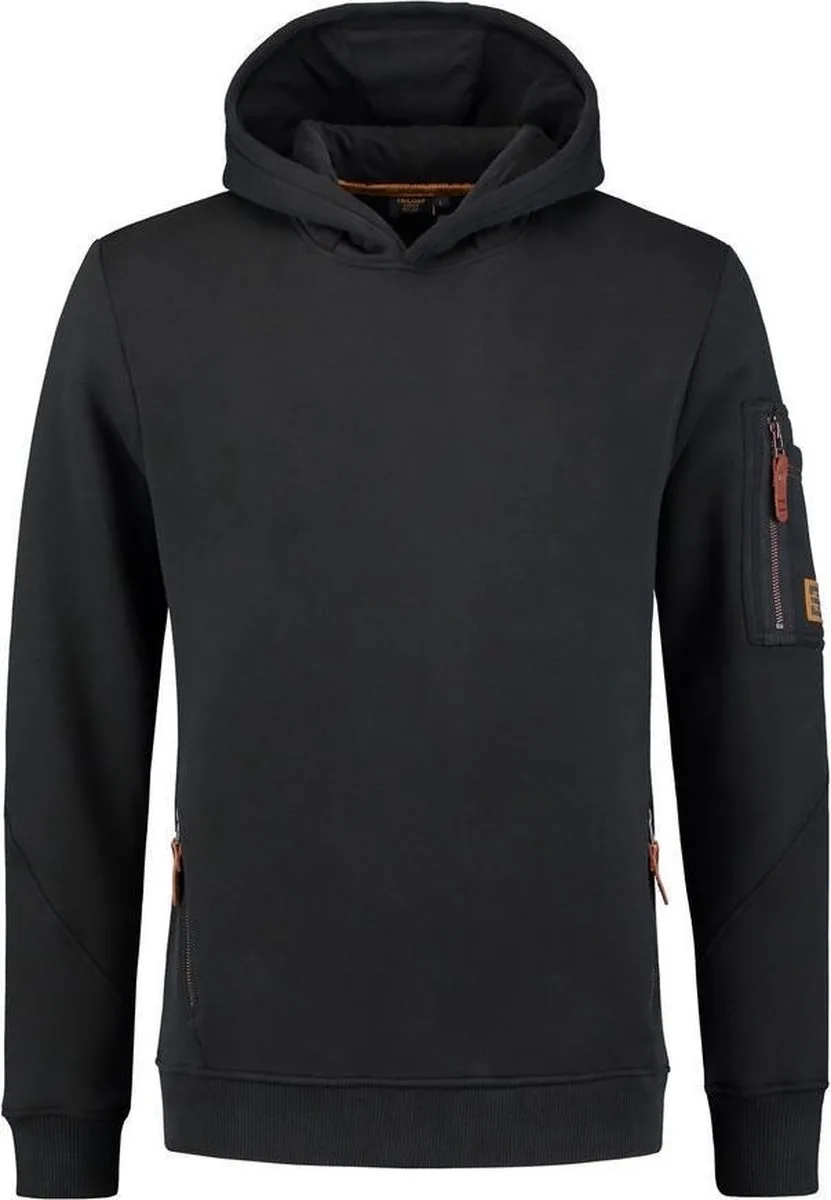 Sweater Premium Capuchon 304001 Zwart van Tricorp, Zwart, 3XL – productafbeelding