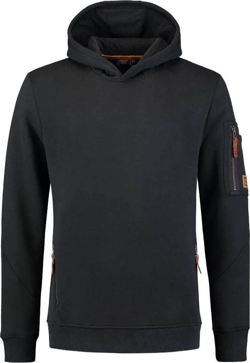 Sweater Premium Capuchon 304001 Zwart de Tricorp, Noir, XXL – image du produit