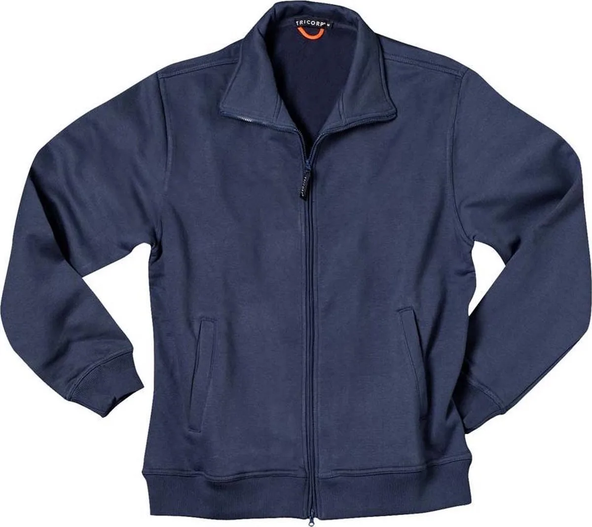 sweater+rits SV300 insigniablauw von Tricorp, Blau, 3XL – Produktbild