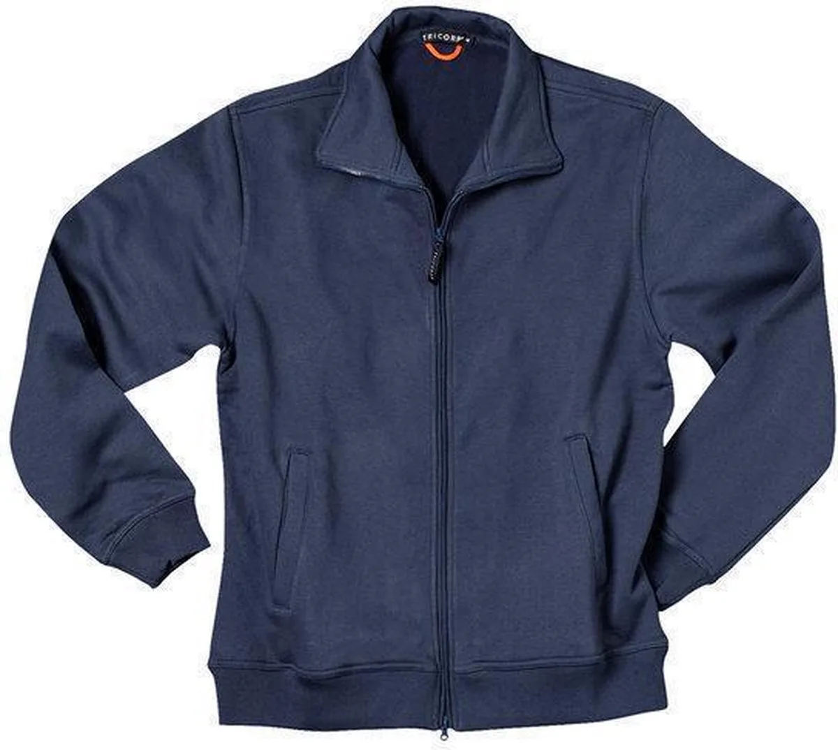 sweater+rits SV300 insigniablauw S by Tricorp, Blue – product image