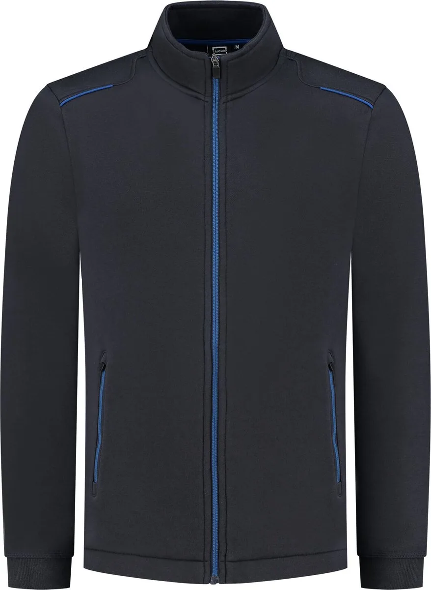 Sweatvest Accent 302702 - NavyRoyalblue från Tricorp, NavyRoyalBlue, L – produktbild