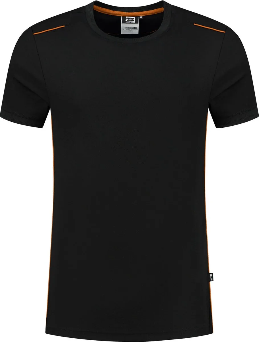T-shirt Accent 102703 - BlackOrange de Tricorp, BlackOrange, S – image du produit