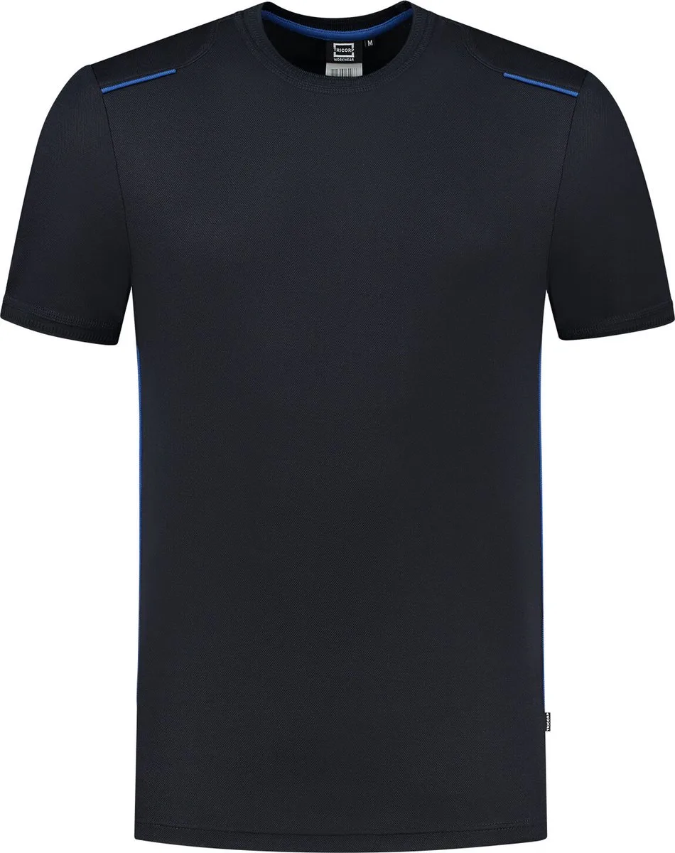T-shirt Accent 102703 - NavyRoyalblue van Tricorp, NavyRoyalblue, XXL – productafbeelding