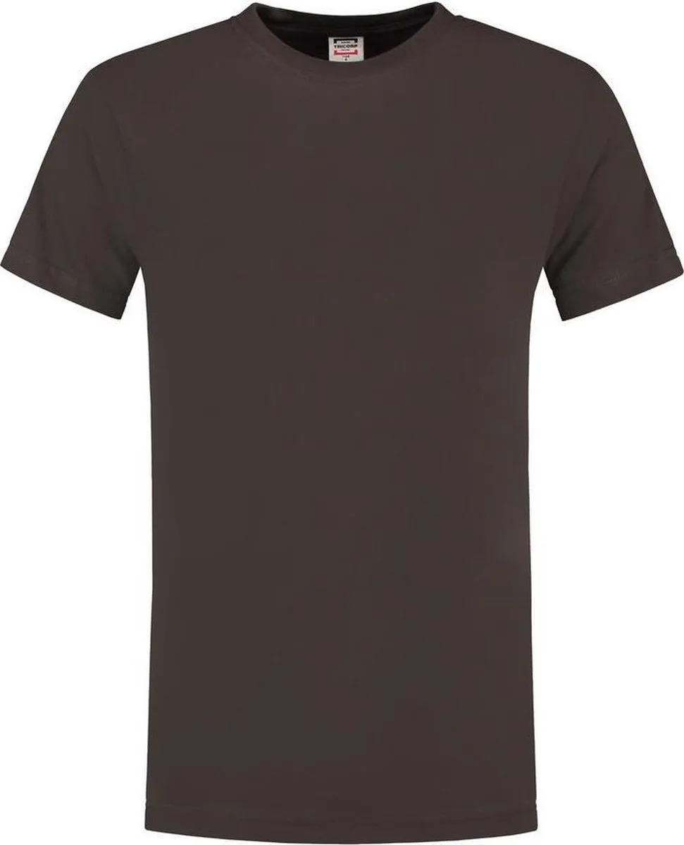 T-shirt - Casual - 101002 - Donkergrijs von Tricorp, Dunkelgrau, M – Produktbild