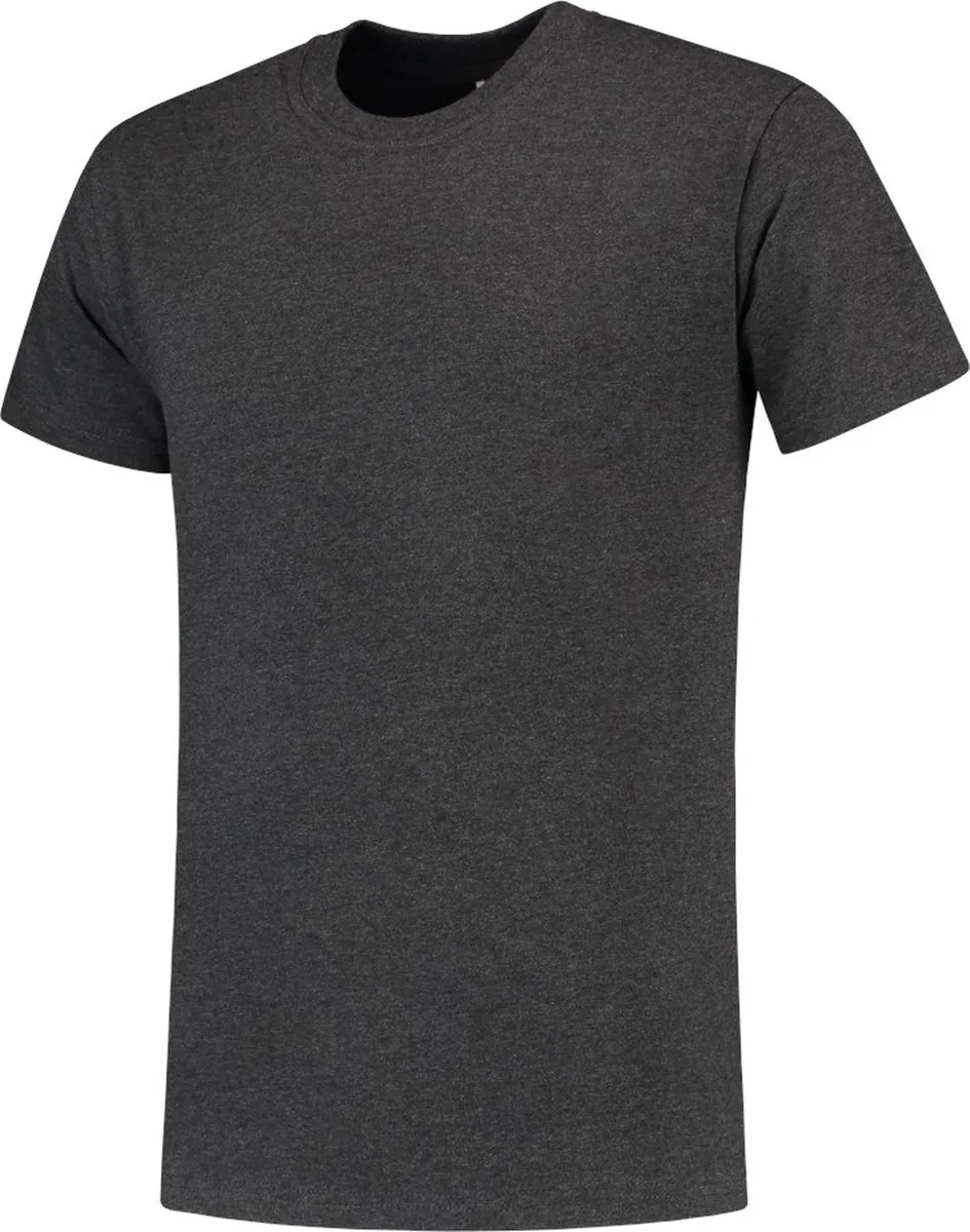 T190 Werk T-shirt - Korte mouw - Antracietgrijs van Tricorp, Antracietgrijs, S – productafbeelding
