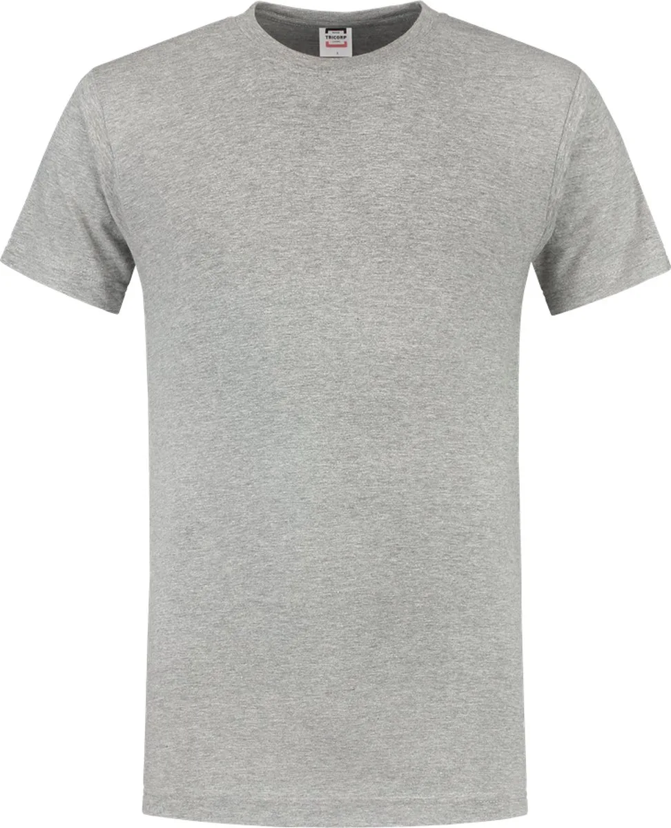 T190 Werk T-shirt - Korte mouw - Grijs by Tricorp, Grey, L – product image
