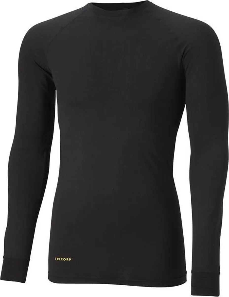 Thermo shirt - 602002 - Zwart van Tricorp, Zwart, 7XL – productafbeelding