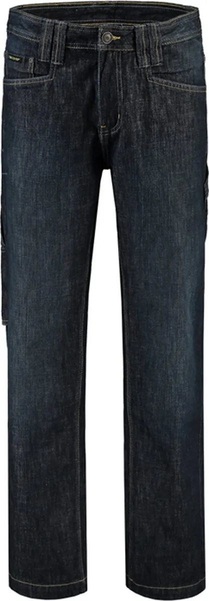 TJB2000 Jeans Basic - Werkbroek - Denimblauw van Tricorp, Denimblauw, 31/32 – productafbeelding