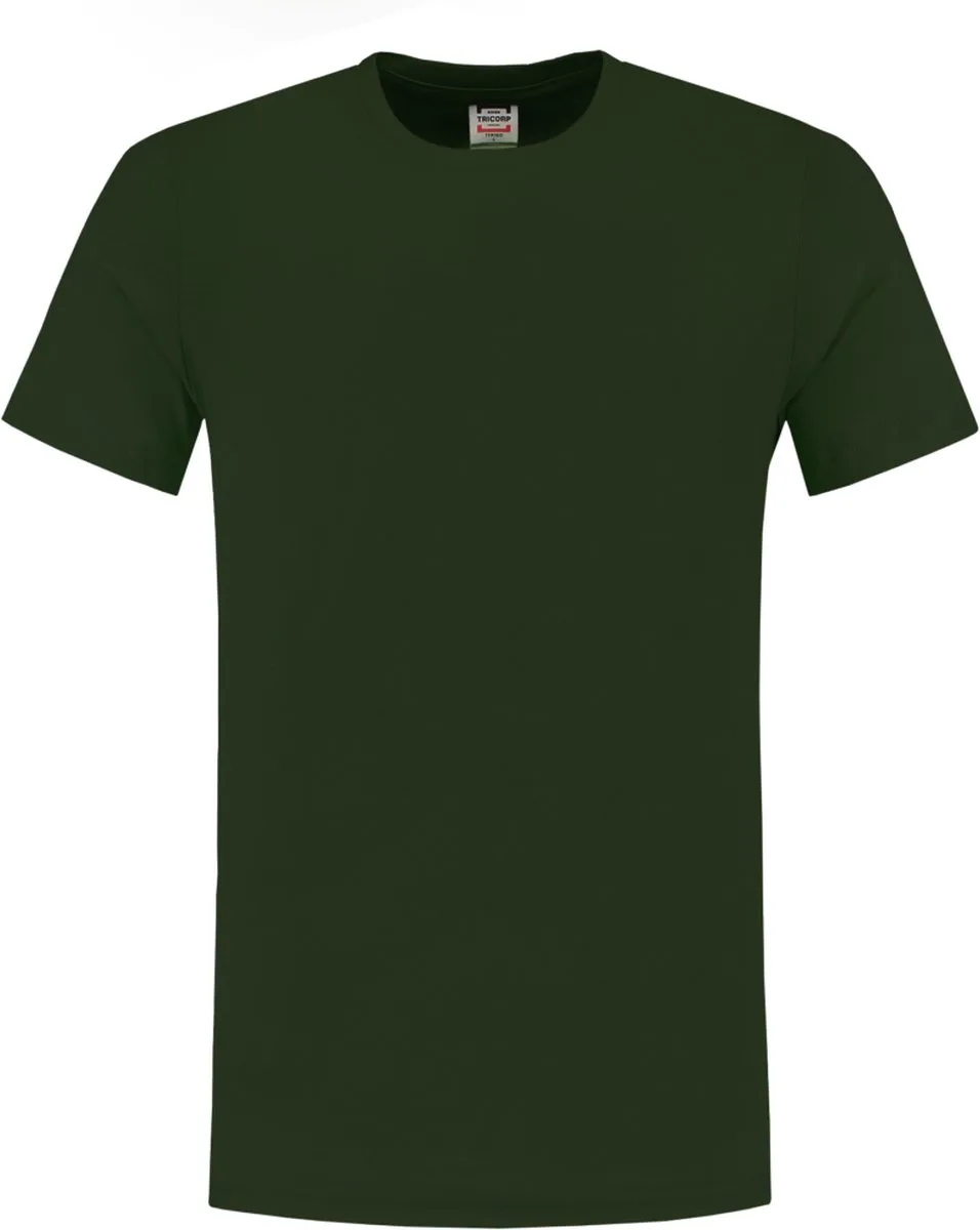 Tricorp 101004 T-shirt Fitted - Flessengroen van Tricorp, Flessengroen, S – productafbeelding