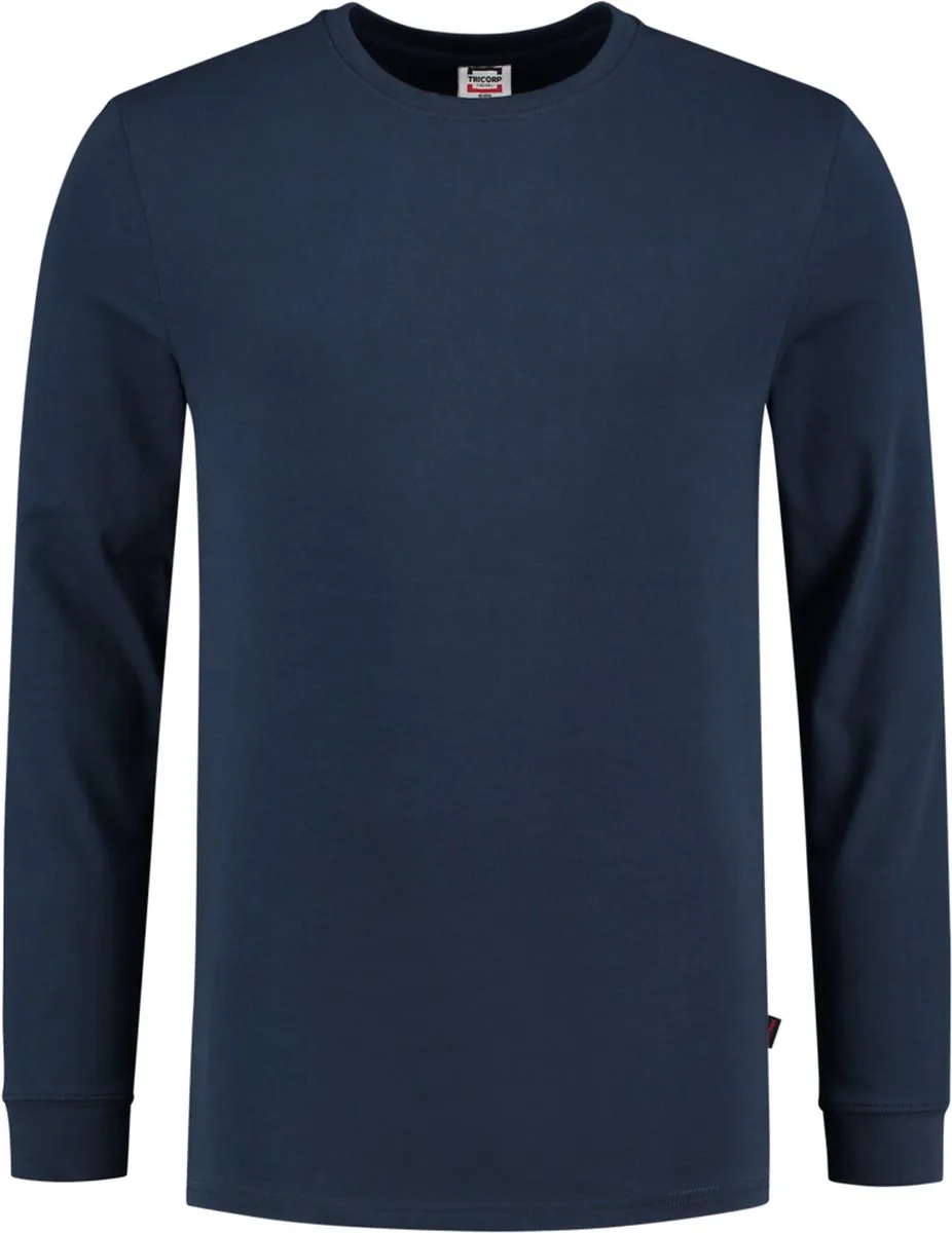 Tricorp 101015 T-Shirt Lange Mouw 60°C Wasbaar - Inkt van Tricorp, Inkt, S – productafbeelding