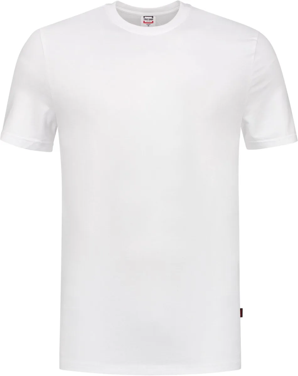 Tricorp 101017 T-Shirt 200 Gram 60°C Wasbaar - Wit van Tricorp, Wit, M – productafbeelding