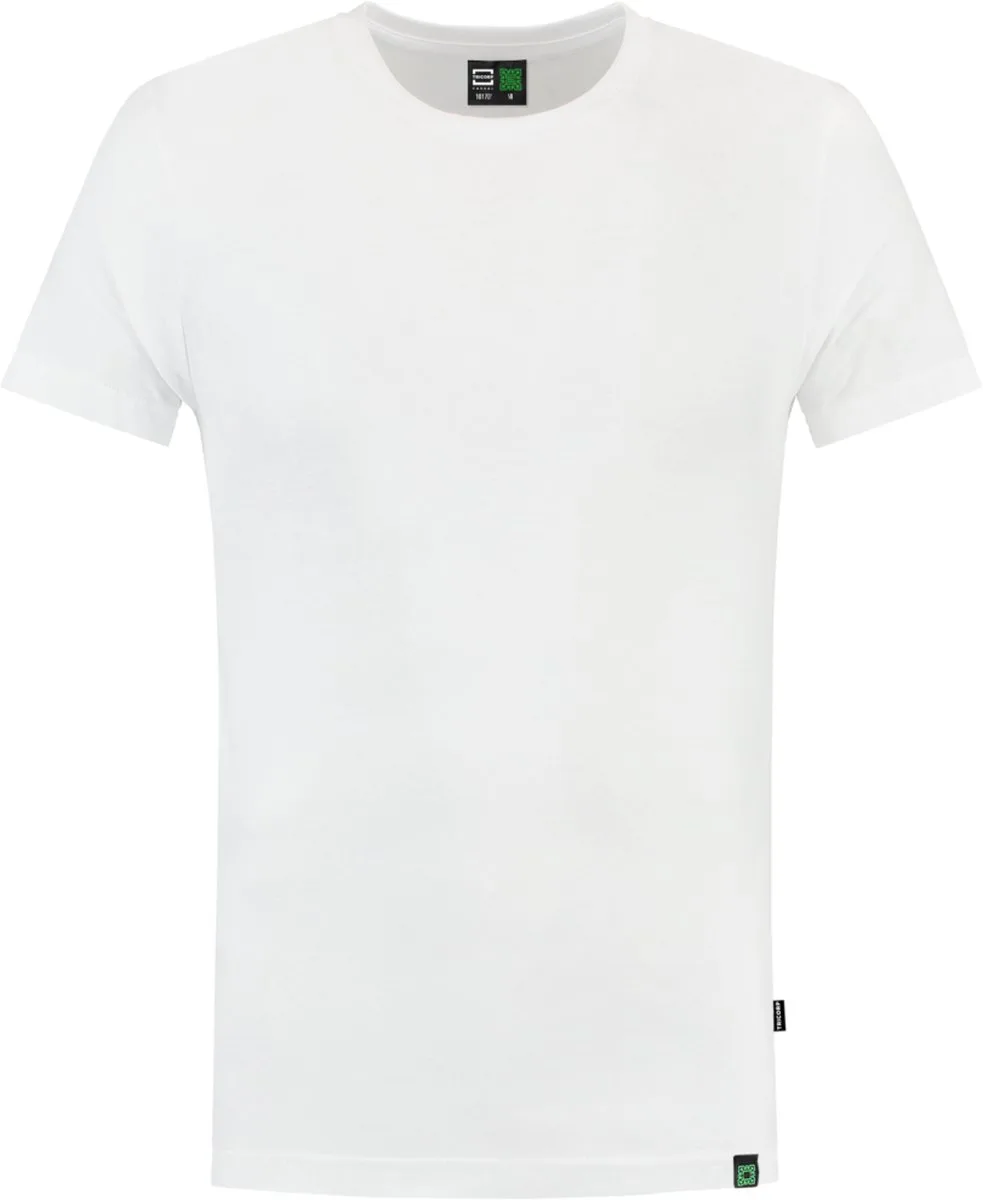Tricorp 101701 T-shirt Fitted Rewear - Wit de Tricorp, Blanc, M – image du produit