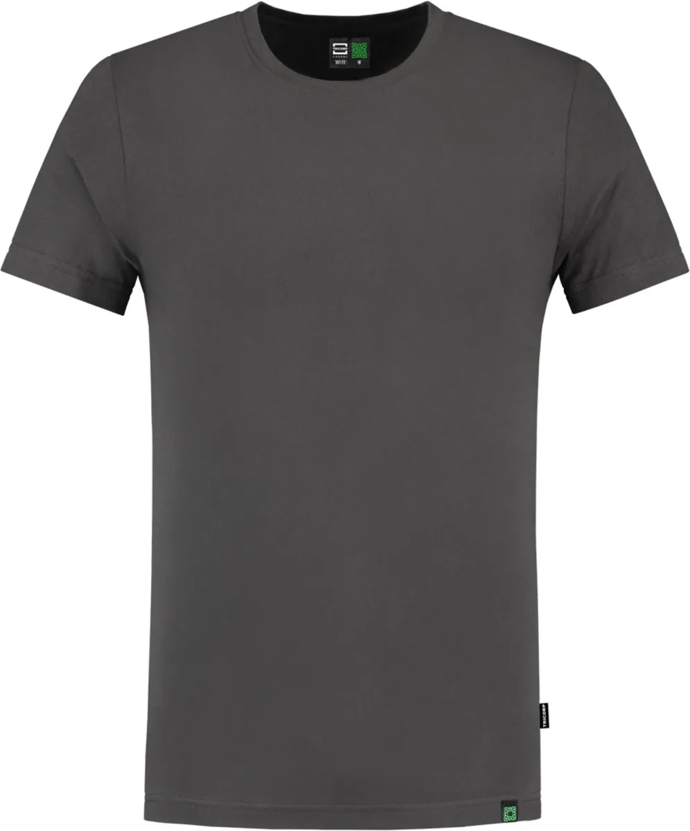 Tricorp 101701 T-Shirt Fitted Stretch Rewear van Tricorp, Donkergrijs – productafbeelding