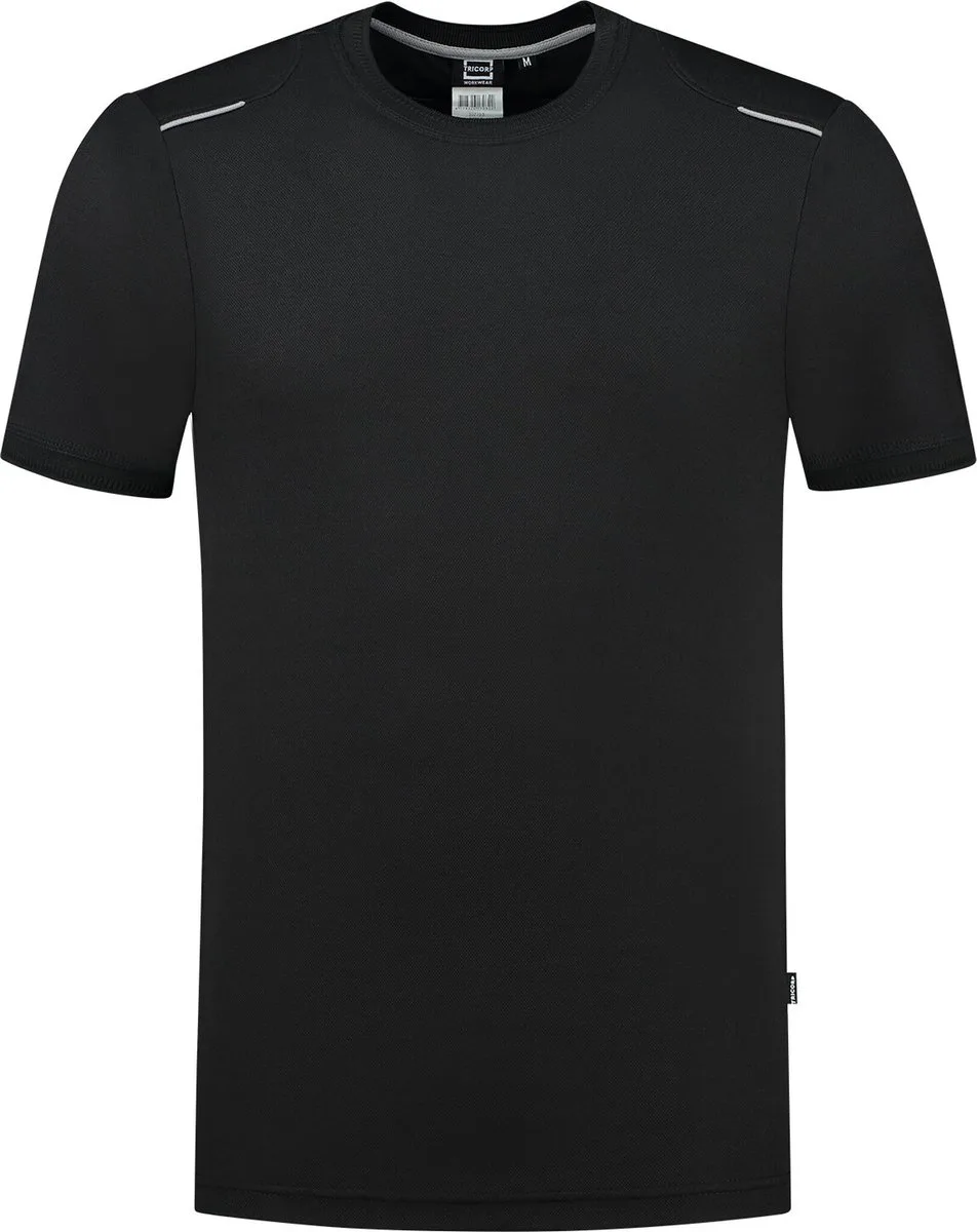 Tricorp 102703 T-shirt Accent zwart-grijs de Tricorp, Noir, Gris, XL – image du produit