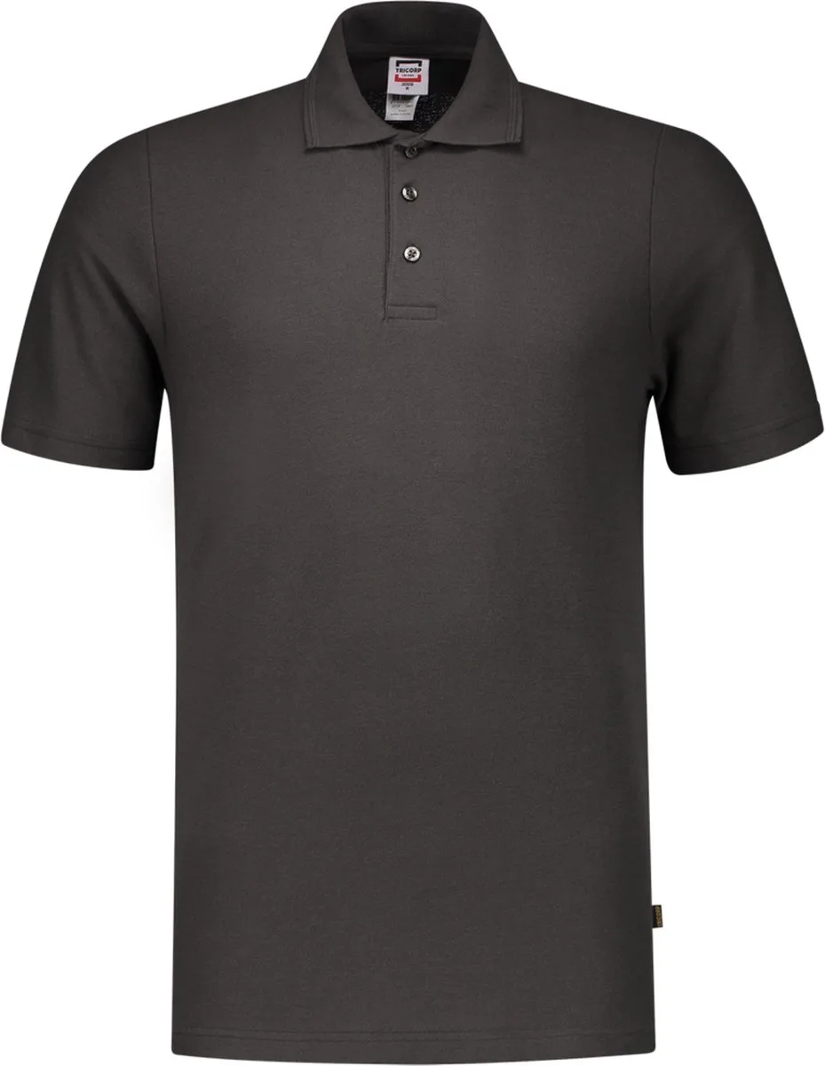 Tricorp 201018 Poloshirt 60°C Wasbaar - Donkergrijs van Tricorp, Donkergrijs, XXL – productafbeelding