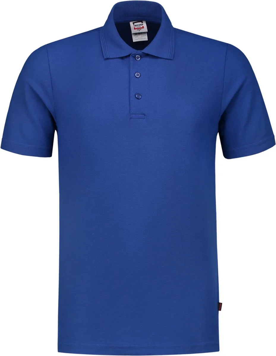 Tricorp 201018 Poloshirt 60°C Wasbaar - Koningsblauw van Tricorp, Koningsblauw, L – productafbeelding