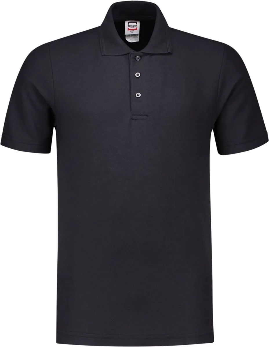 Tricorp 201018 Poloshirt 60°C Wasbaar - Marineblauw de Tricorp, Marineblauw, L – image du produit