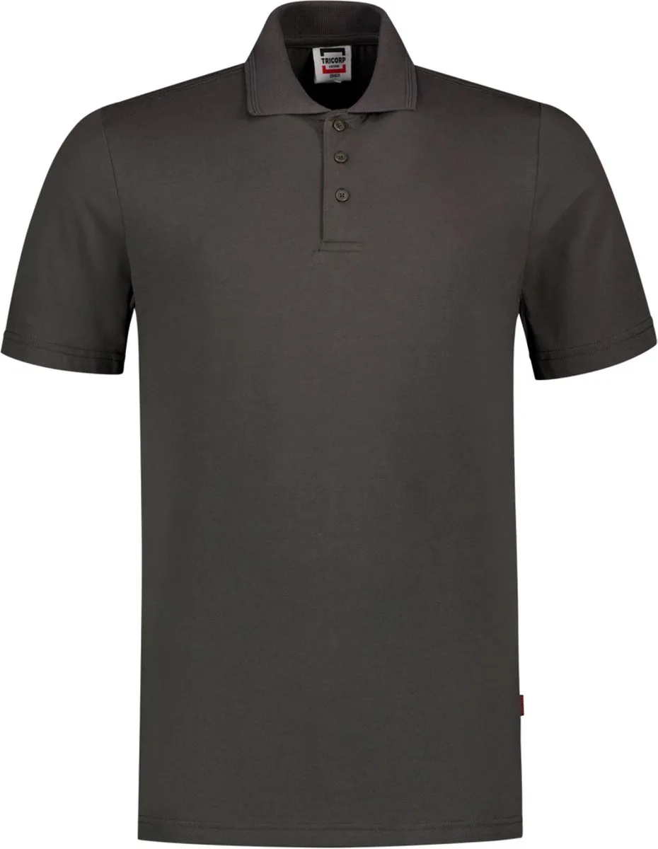Tricorp 201021 Poloshirt Jersey - Donkergrijs van Tricorp, Donkergrijs, M – productafbeelding