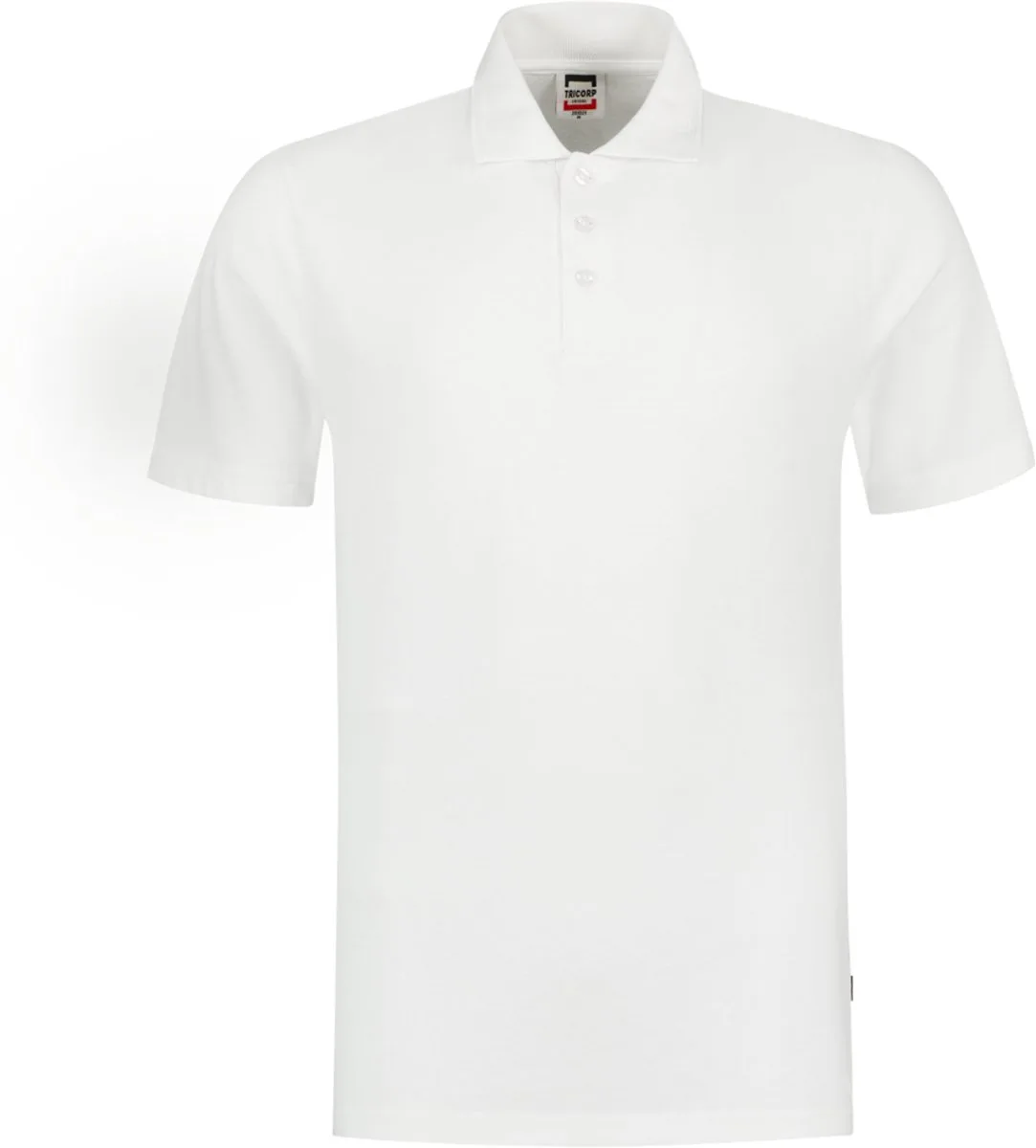 Tricorp 201021 Poloshirt Jersey - Wit van Tricorp, Wit, 4XL – productafbeelding