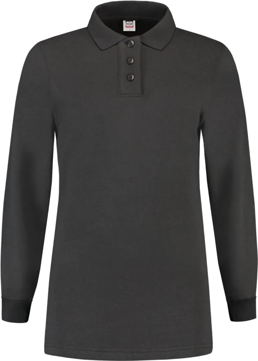Tricorp 301007 Polosweater Dames - Donkergrijs van Tricorp, Donkergrijs, M – productafbeelding