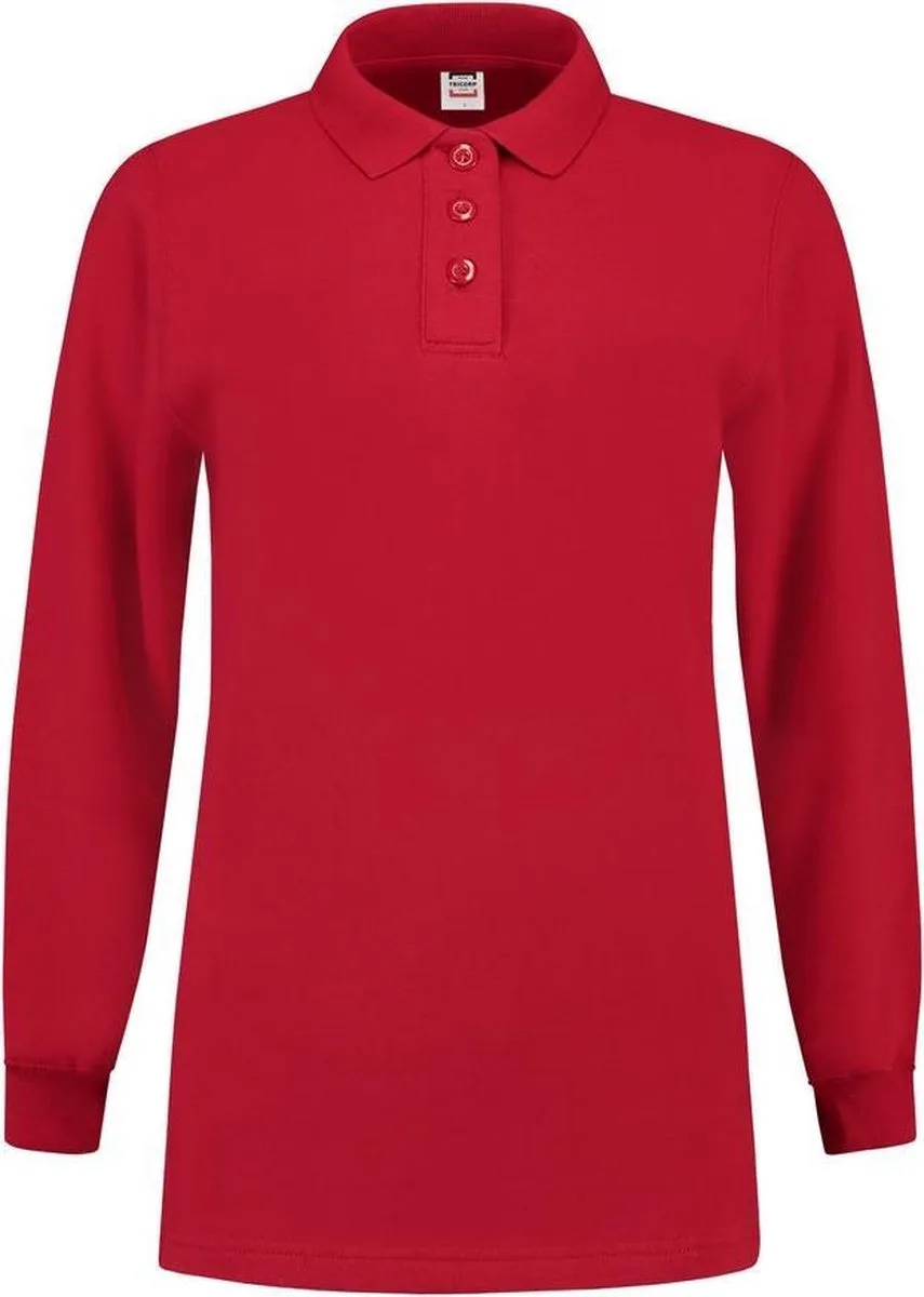Tricorp 301007 Polosweater Dames - Rood de Tricorp, Rouge, S – image du produit
