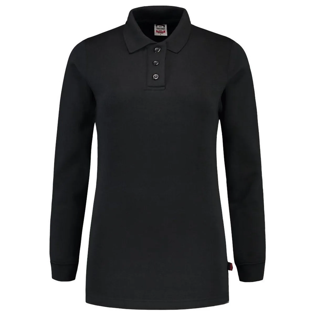 Tricorp 301007 Polosweater Dames Zwart van Tricorp, Zwart, S – productafbeelding