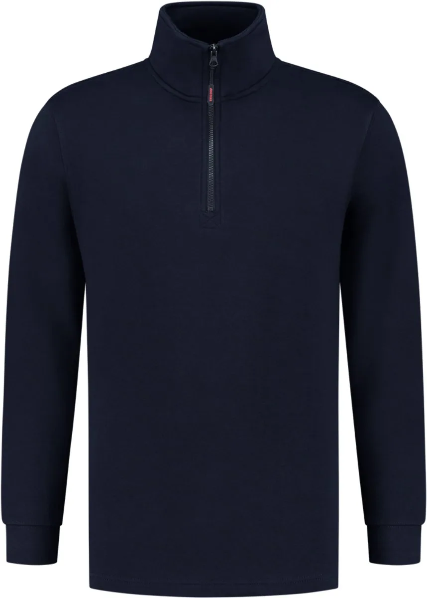 Tricorp 301010 Sweater Ritskraag - Inkt van Tricorp, Inkt, XXL – productafbeelding
