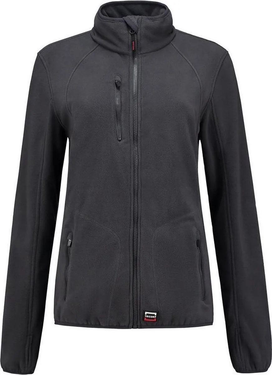 Tricorp 301011 Sweatvest Fleece Luxe Dames - Donkergrijs de Tricorp, Gris foncé, M – image du produit