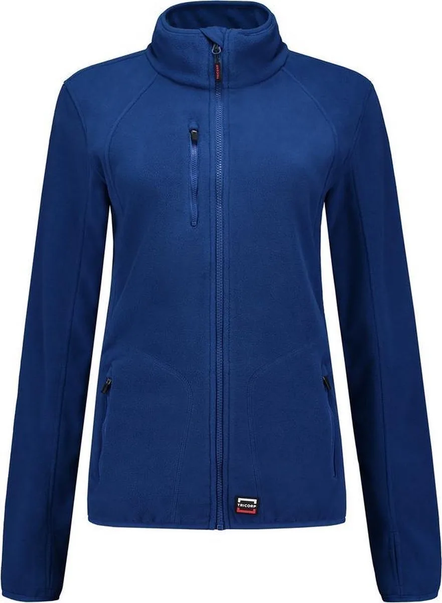Tricorp 301011 Sweatvest Fleece Luxe Dames - Koningsblauw von Tricorp, Koningsblauw, M – Produktbild