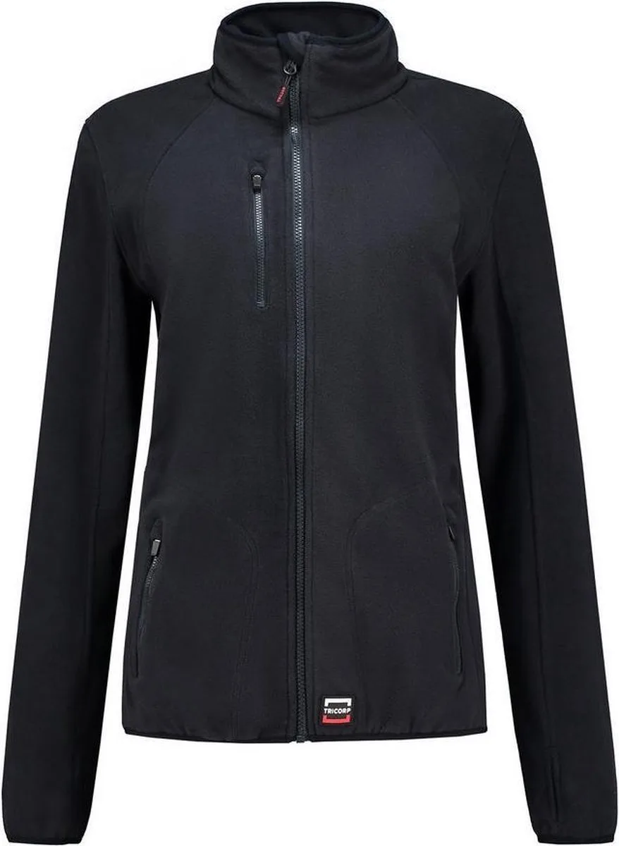 Tricorp 301011 Sweatvest Fleece Luxe Dames - Marineblauw von Tricorp, Marineblauw, 3XL – Produktbild