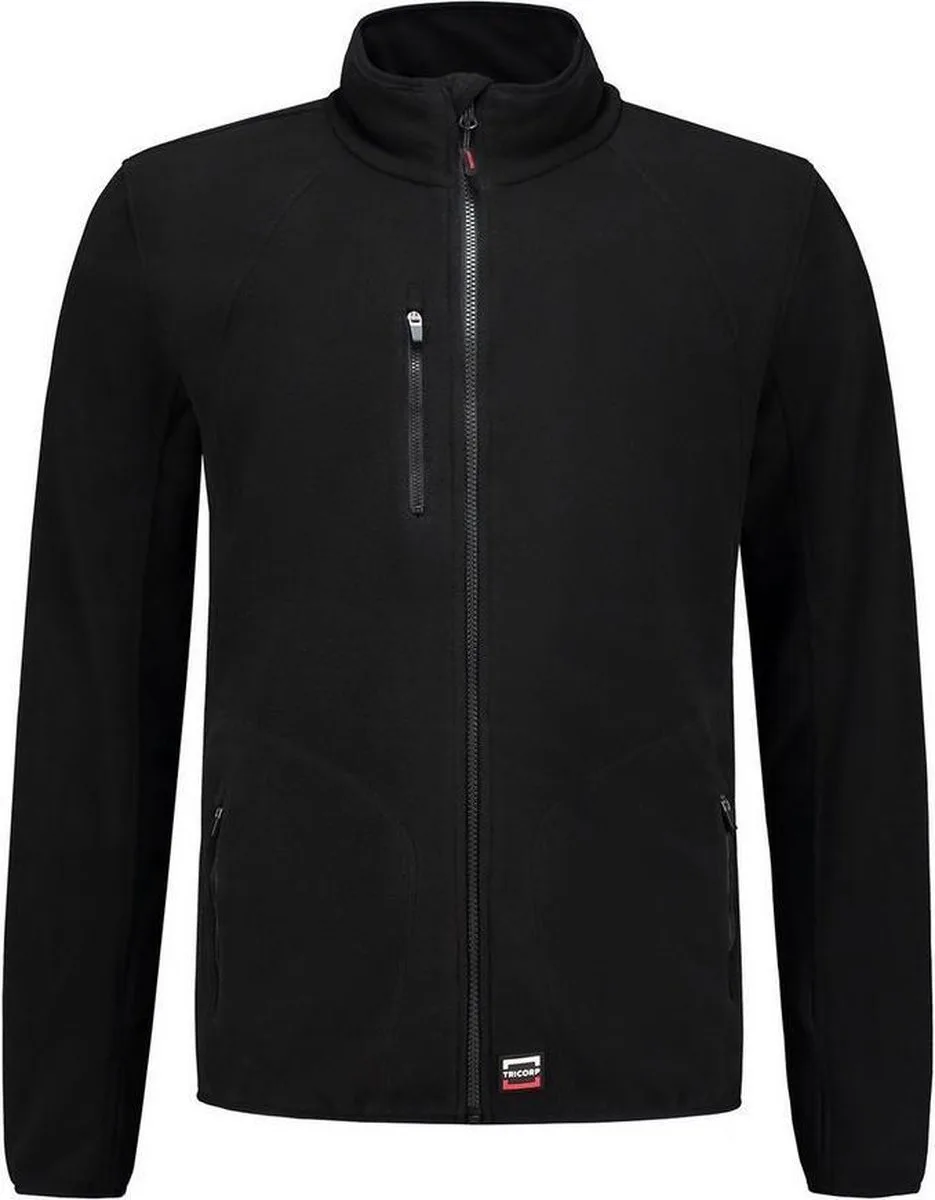 Tricorp 301012 Sweatvest Fleece Luxe - Zwart van Tricorp, Zwart, XXL – productafbeelding