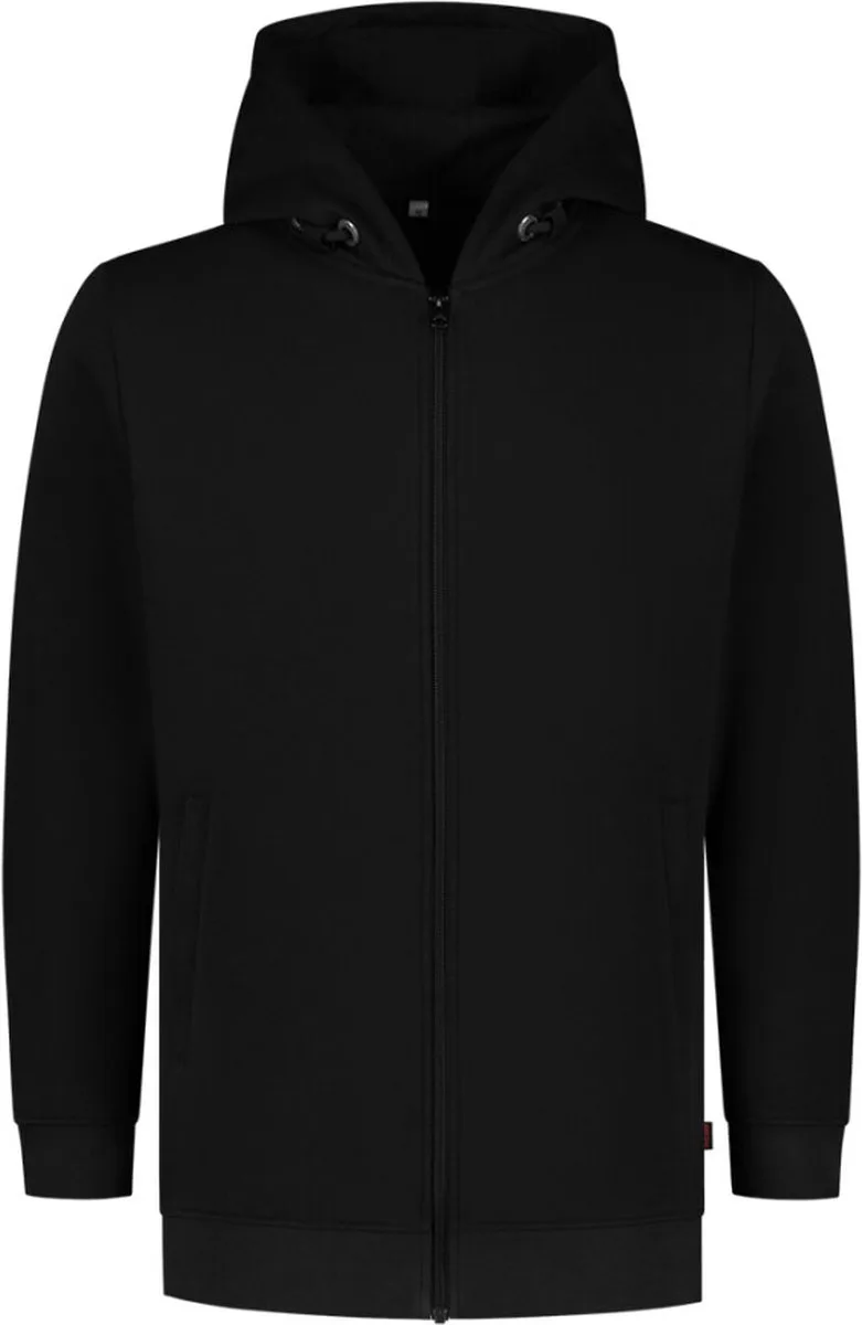 Tricorp 301014 Sweatvest Capuchon 60°C Wasbaar - Zwart by Tricorp, Black, XXL – product image