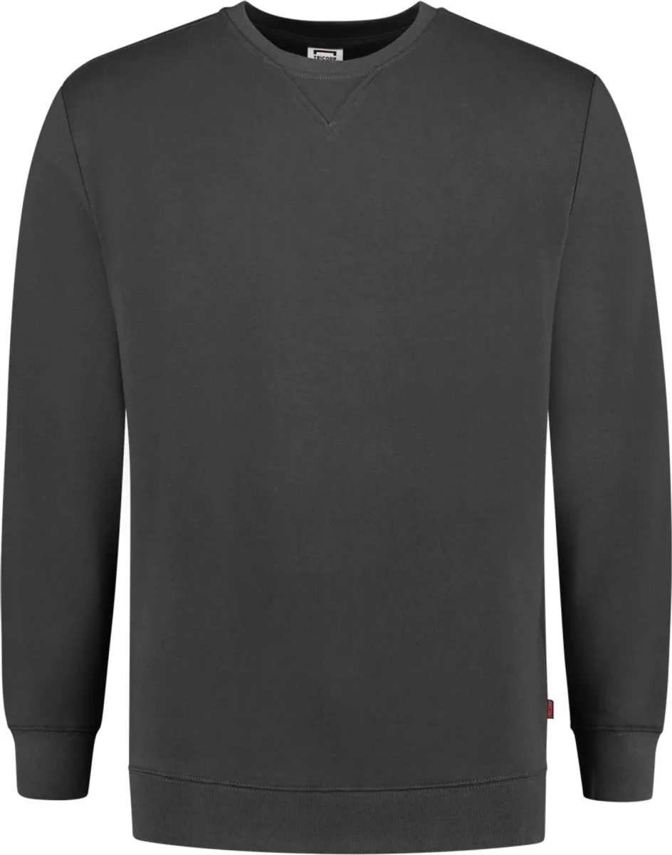 Tricorp 301015 Sweater 60°C Wasbaar - Donkergrijs fra Tricorp, Mørkegrå, L – produktbillede