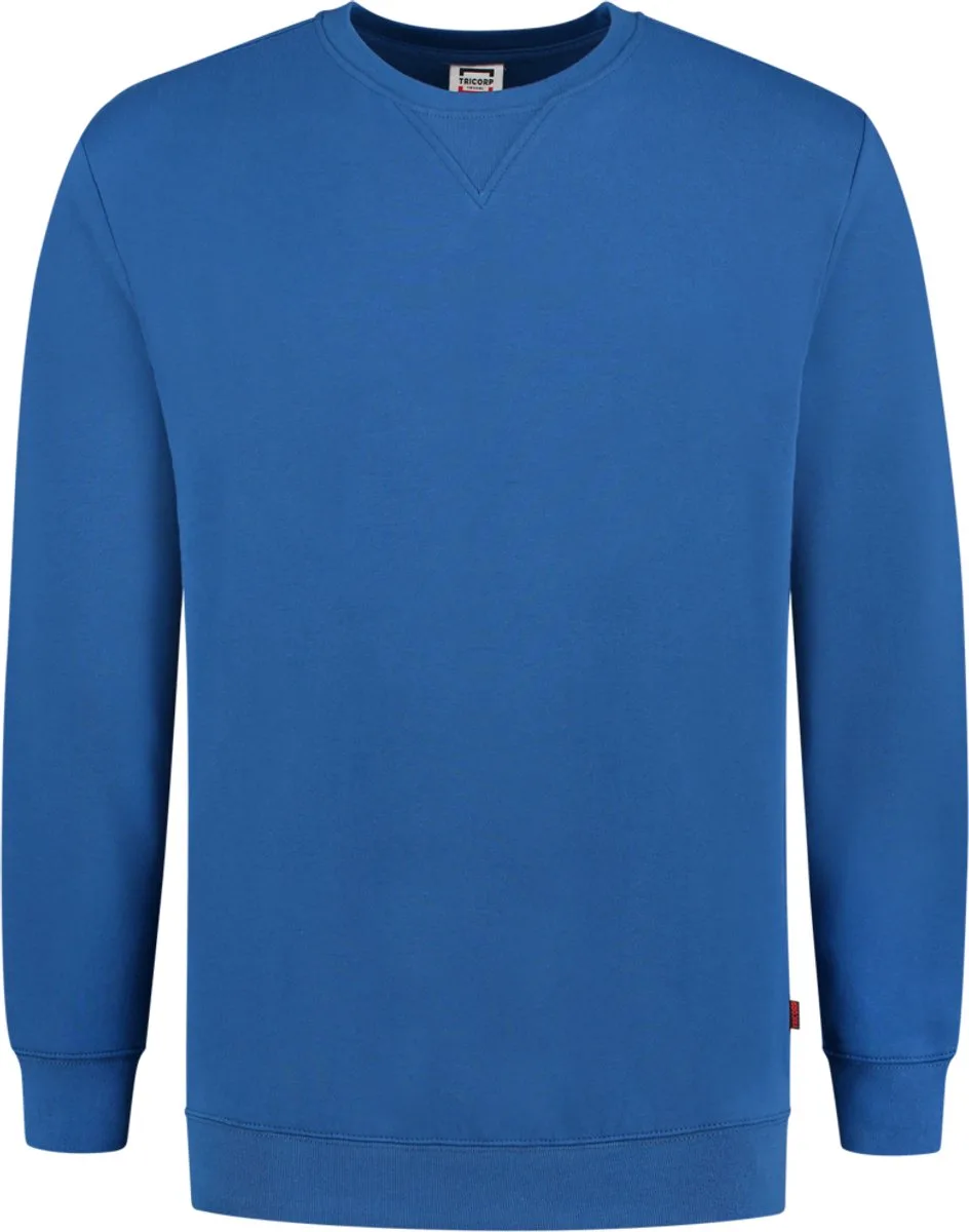 Tricorp 301015 Sweater 60°C Wasbaar - Koningsblauw van Tricorp, Koningsblauw, 4XL – productafbeelding