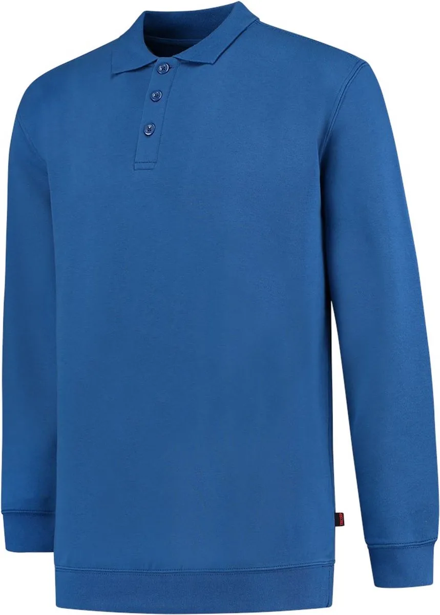 Tricorp 301016 Polosweater Boord 60°C Wasbaar - Koningsblauw de Tricorp, Koningsblauw, 3XL – image du produit