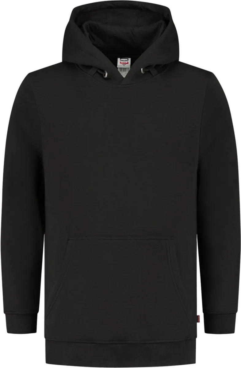 Tricorp 301019 Sweater Capuchon 60°C Wasbaar - Zwart van Tricorp, Zwart, S – productafbeelding