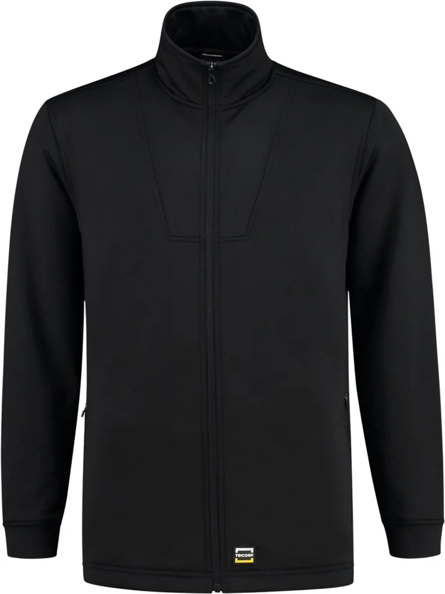 Tricorp 302010 Fleece Vest Interlock - Zwart van Tricorp, Zwart, XL – productafbeelding