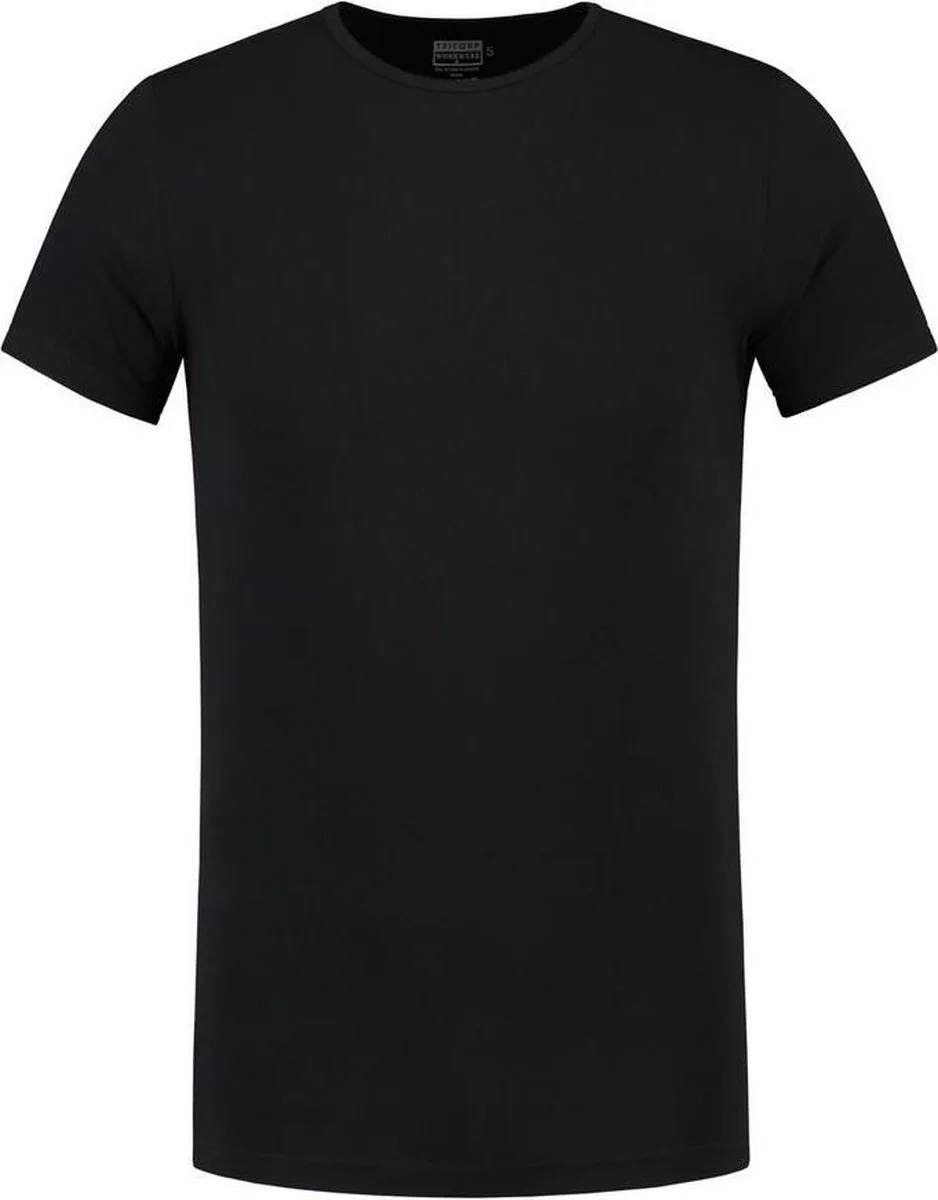Underwear T-shirt - Workwear - 602004 - Zwart de Tricorp, Noir, M – image du produit