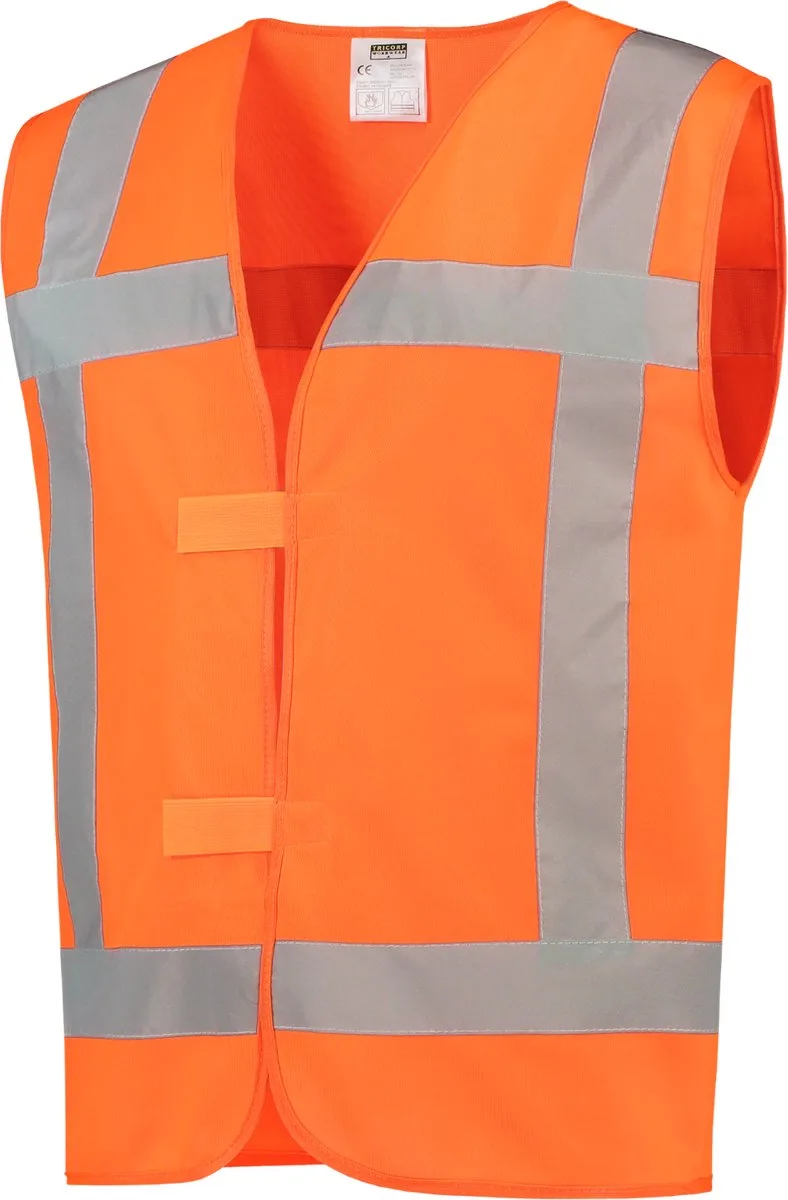 Veiligheidsvest RWS 453015 - 3XL-4XL fra Tricorp, Fluo Oranje – produktbillede