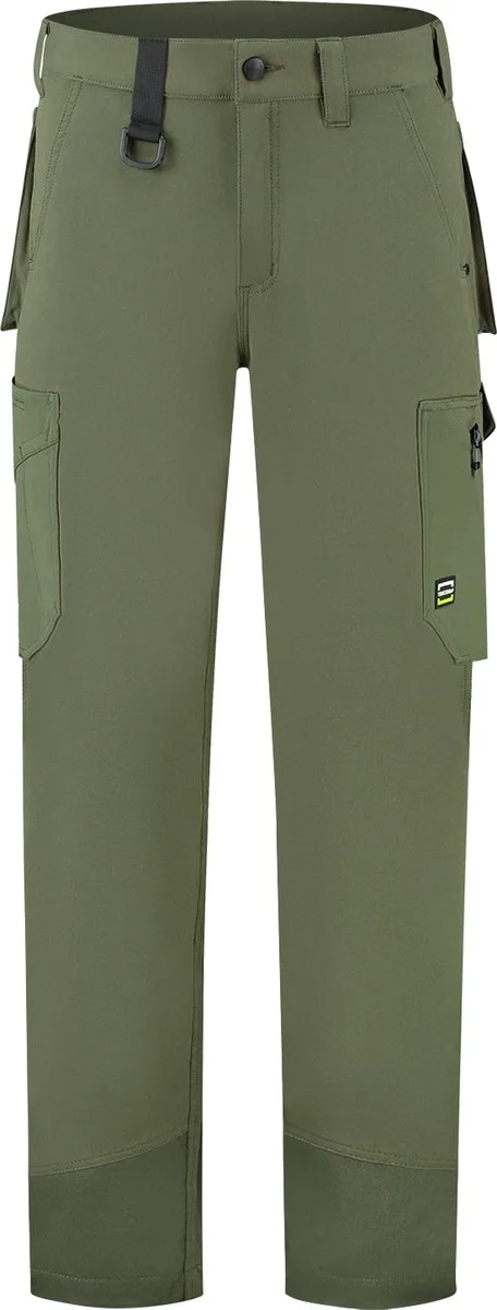 Werkbroek 4-Way Stretch 502027 - Legergroen de Tricorp, Legergroen, 46 – image du produit