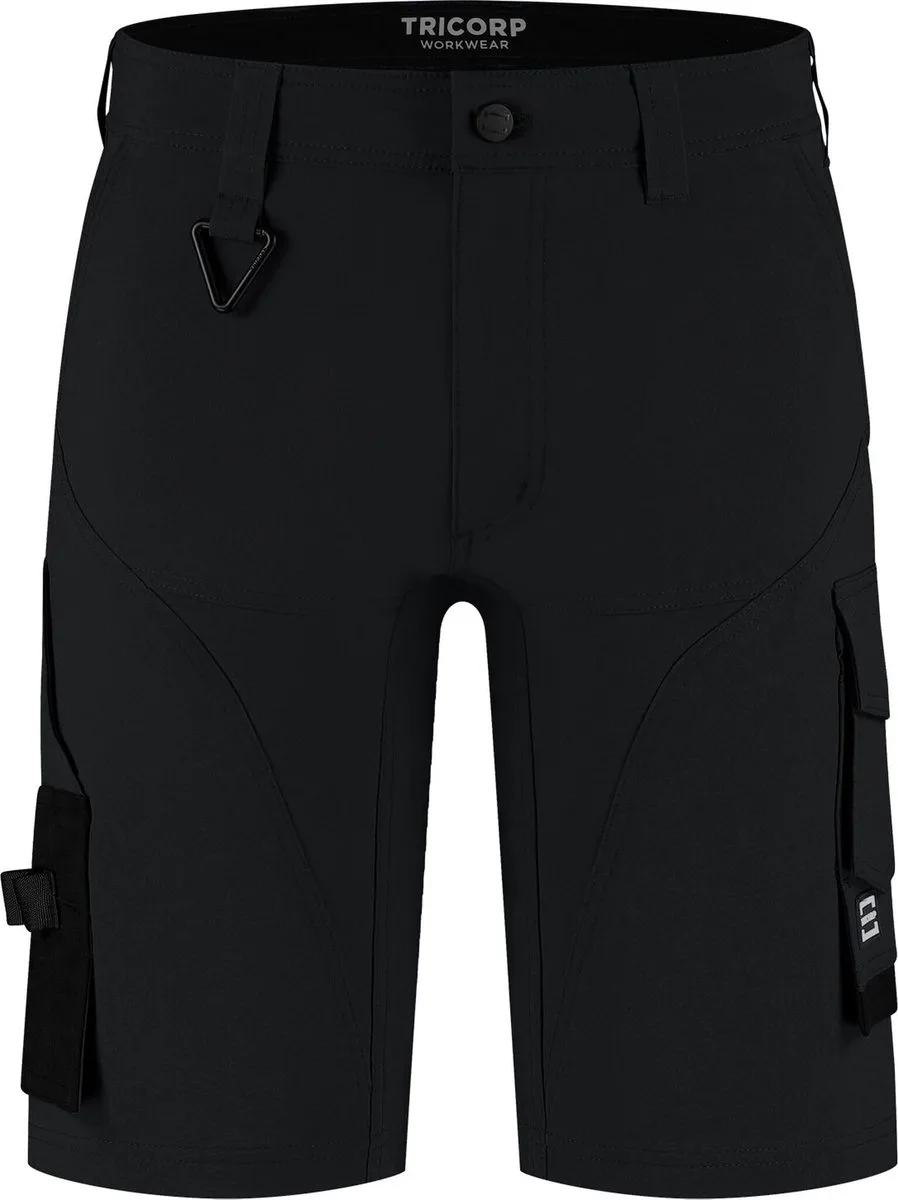 Werkbroek 4-Way Stretch Redefined Kort 506116 - Zwart de Tricorp, Noir, 48 – image du produit
