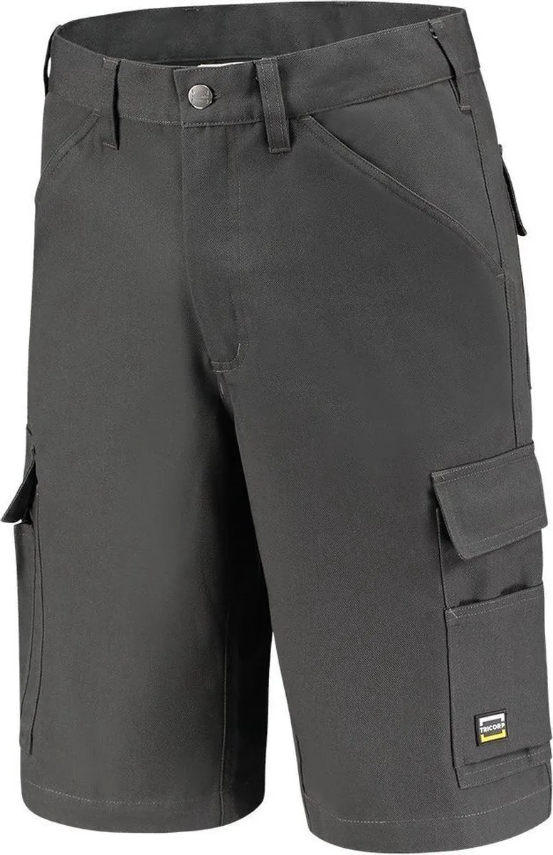 Werkbroek Basis Kort 502019 Donkergrijs by Tricorp, Dark grey, 50 – product image