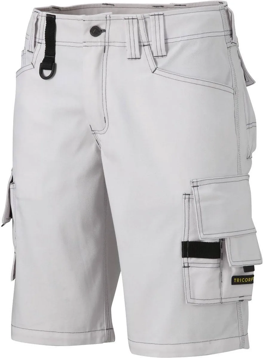 Werkbroek Canvas kort 502006 Wit by Tricorp, White, 44 – product image