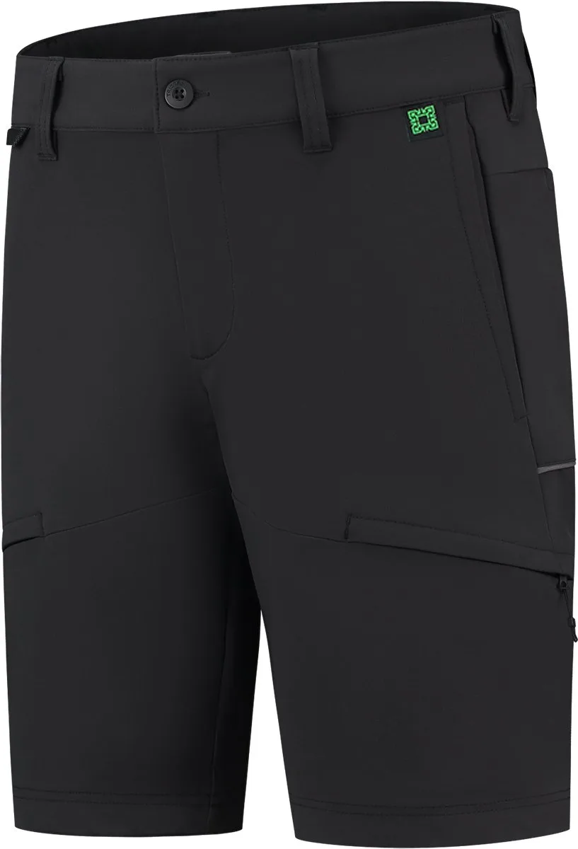 Werkbroek Fitted Stretch Kort RE2050 502703 - Zwart de Tricorp, Noir, 44 – image du produit
