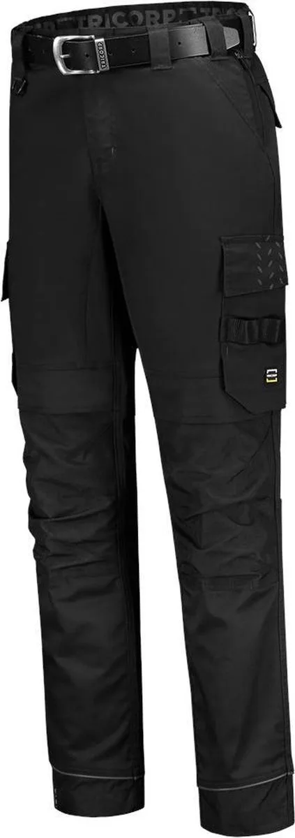 Werkbroek Twill Cordura Stretch 502020 Zwart de Tricorp, Noir, 60 – image du produit