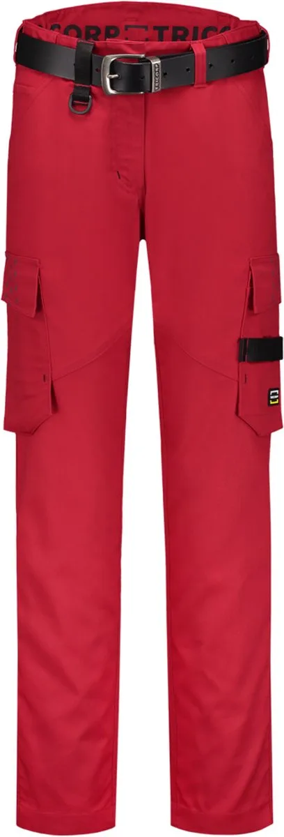 Werkbroek Twill Dames 502024 Rood van Tricorp, Rood, 36 – productafbeelding