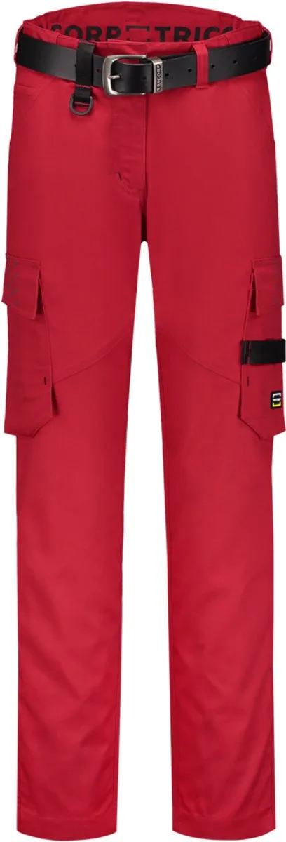 Werkbroek Twill Dames 502024 Rood by Tricorp, Red, 38 – product image