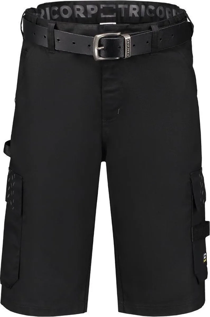 Werkbroek Twill Kort 502025 Zwart van Tricorp, Zwart, 48 – productafbeelding