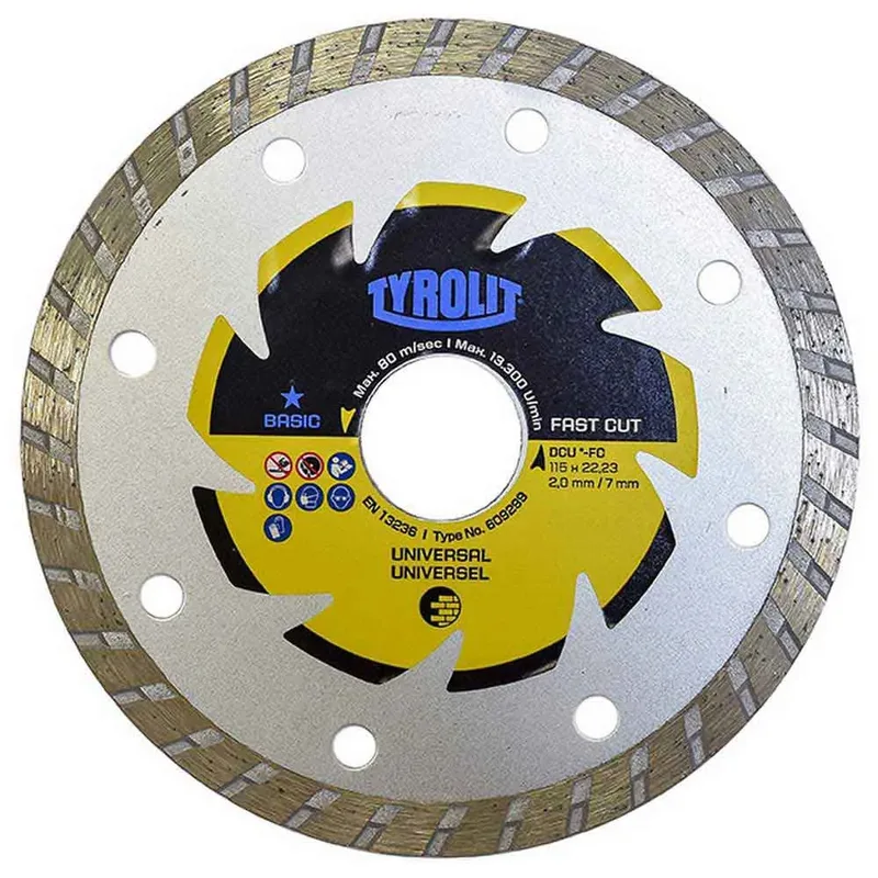 Dcub2-fc C3r Diamantdoorslijpschijf 115x2x22.23 von Tyrolit – Produktbild
