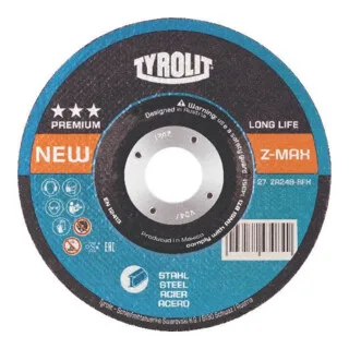 Schruppscheibe Z-MAX 125x7mm ZA24S-BFX von Tyrolit – Produktbild